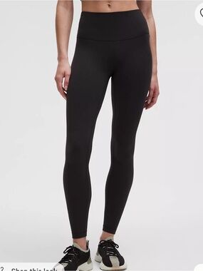 lululemon athletica Black High-Rise Performance Leggings